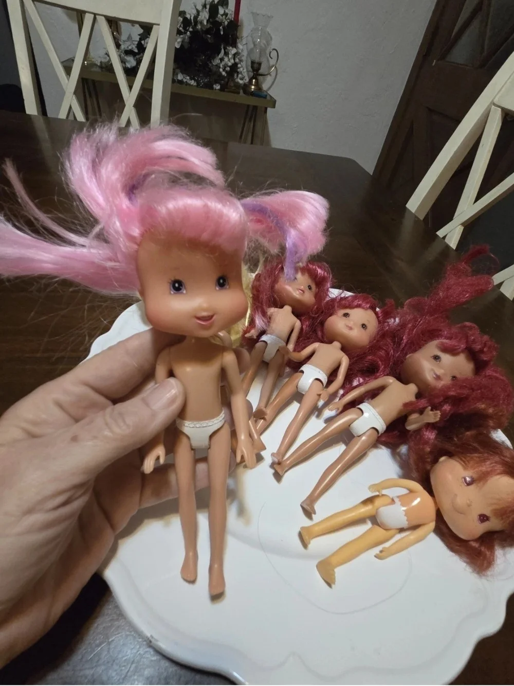 Lot Of 6 2006 Strawberry Shortcake Dolls